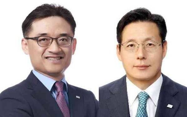 김미섭(왼쪽)·허선호 미래에셋증권 대표이사 부회장. [제공=미래에셋증권]