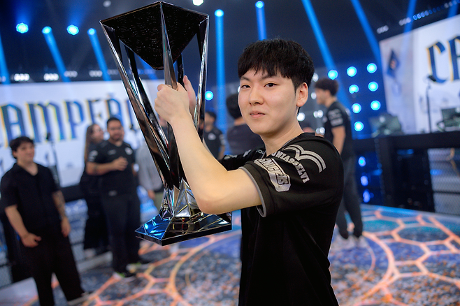 휴식 선언한 '영재' 고영재(사진=CBLoL)