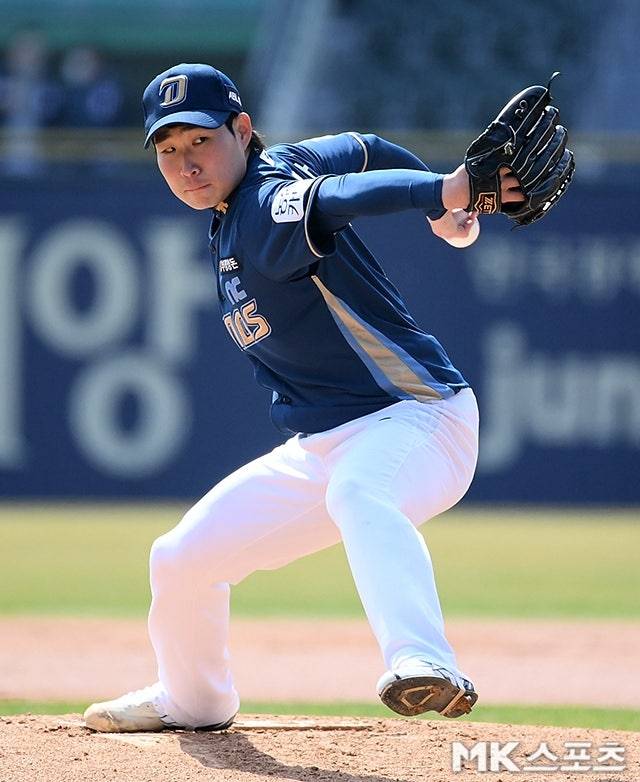 공룡군단의 원조 토종 에이스인 이재학. 사진=천정환 기자