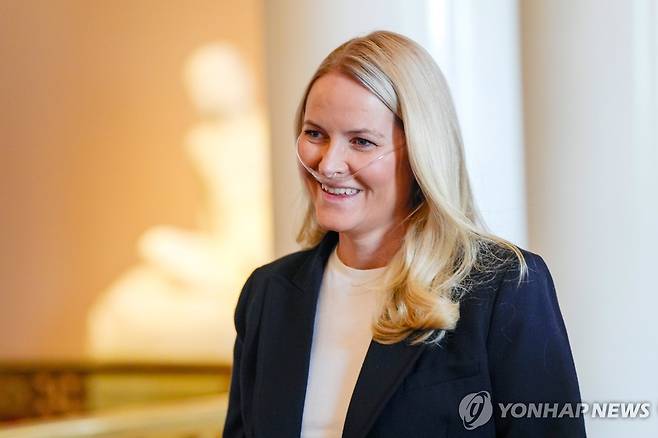 메테마리트 노르웨이 왕세자빈 [AP=연합뉴스 자료사진. 재판매 및 DB 금지]