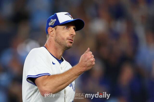 MLB 토론토 블루제이스 소속 베테랑 투수 맥스 슈어저./게티이미지코리아