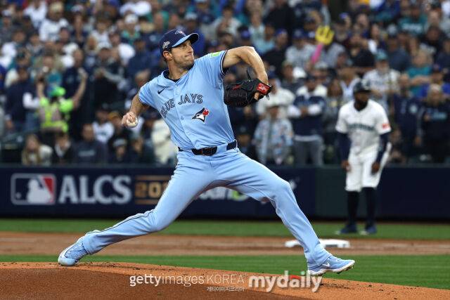 MLB 토론토 블루제이스 소속 맥스 슈어저는 개인 통산 222승을 기록 중이다./게티이미지코리아