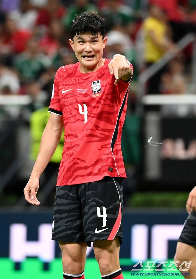 12일(한국시각) 멕시코 과달라하라 사포판의 에스타디오 과달라하라에서 열린 2026 북중미월드컵 대한민국과 체코의 경기. 경기를 펼치는 김민재의 모습. 사포판(멕시코)=허상욱 기자wook@sportschosun.com/2026.06.12/