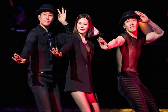 가수 겸 배우 아이비가 록시 하트로 열연한 뮤지컬 '시카고' 2024년 공연. 신시컴퍼니 제공