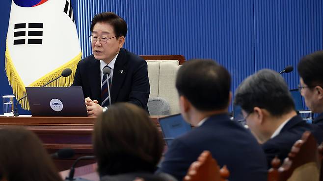 이재명 대통령, 수석보좌관회의 발언