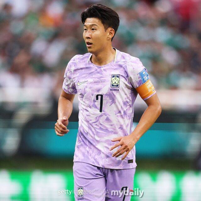 19일 과달라하라 스타디움에서 열린 대한민국과 멕시코의 '2026 국제축구연맹(FIFA) 북중미월드컵' A조 조별리그 2차전 경기. 대한민국의 손흥민./게티이미지코리아