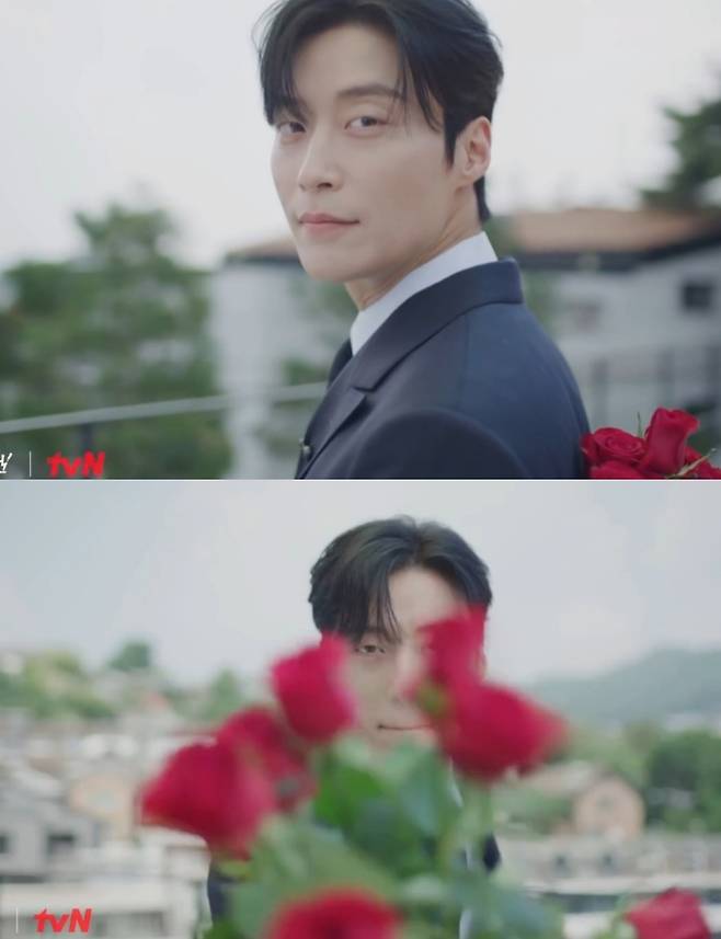 ▲ 허남준이 로맨틱한 눈빛 연기부터 코믹한 ‘꽃 타작’까지 소화하며 반전 매력을 드러냈다. 출처|tvN ‘유 퀴즈 온 더 블럭’ 공식 SNS