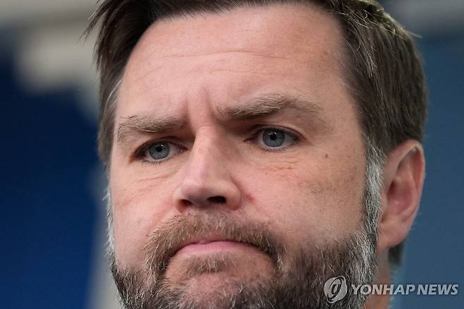 밴스 부통령 [AP=연합뉴스. 재판매 및 DB 금지]