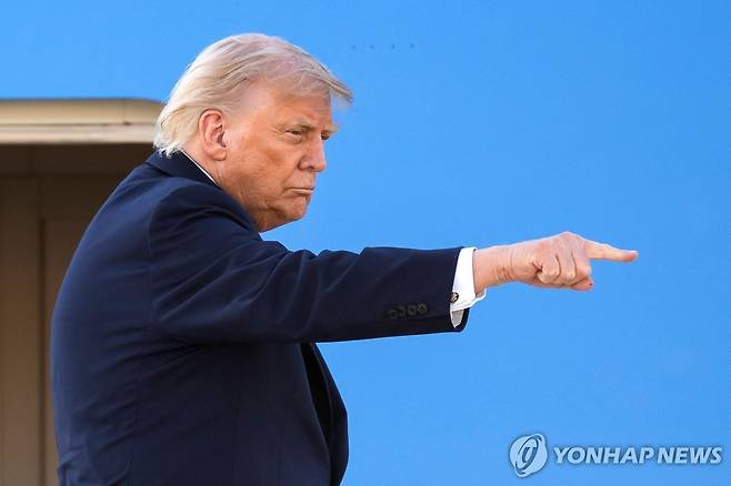 트럼프 대통령 [AFP=연합뉴스. 재판매 및 DB 금지]