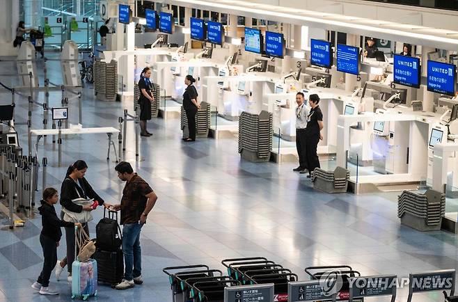 일본 도쿄 하네다공항 [AFP=연합뉴스. 재판매 및 DB 금지]