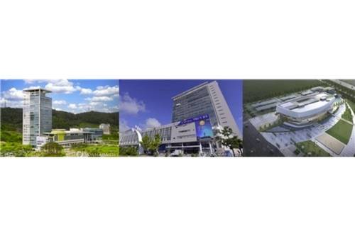 통합특별시 주청사는 어디로 왼쪽부터 무안 전남도청, 광주시청, 전남도 동부청사 [광주시·전남도 제공 연합뉴스 자료사진]