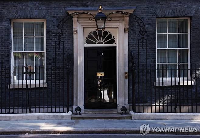 19일 다우닝가 10번지 총리실 [EPA=연합뉴스 자료사진. 재판매 및 DB 금지]
