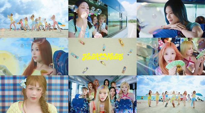 Hearts2Hearts 하츠투하츠 'Lemon Tang' MV Teaser 캡쳐 (제공: SM)