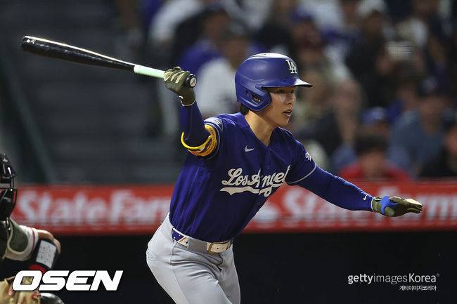 [사진] LA 다저스 김혜성. ⓒGettyimages(무단전재 및 재배포 금지)