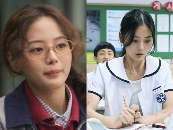 ▲ '오십프로'(왼쪽)와 '참교육'에 출연한 김채은. 제공| MBC, 넷플릭스