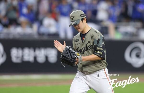 20일 한화가 대전 한화생명 볼파크에서 열린 2026 신한 SOL KBO리그 삼성과 주말 3연전 두 번째 경기에서 10-4로 승리했다. (한화 장유호(승), 2.1이닝 36구 1피안타 2볼넷 1실점). /사진=한화 이글스