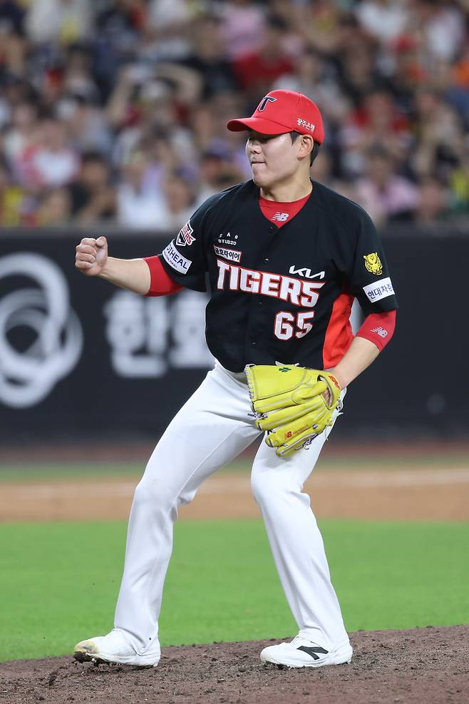 KIA 마무리 성영탁. KIA 타이거즈 제공