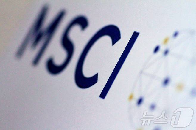 모건스탠리캐피털인터내셔널(MSCI) 로고. ⓒ 로이터=뉴스1