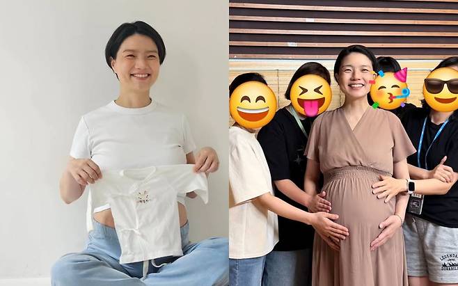 Comedian Ahn Young Mi is taking a temporary break from hosting MBC FM4Us Two OClock Date with Ahn Young Mi to go on maternity leave ahead of the birth of her second child. Through her social media, Ahn Young Mi announced that she would return after a healthy delivery and left a heartfelt message for her listeners.She asked listeners to continue listening to Two OClock Date while she is away, expressing her special affection for the production team and special DJs. In the accompanying photo, Ahn Young Mi, heavily pregnant, is smiling brightly while holding a cake prepared by the production team.Ahn Young Mi married a non-celebrity husband in 2020, gave birth to her first son in 2023, and is expecting her second child this coming July.