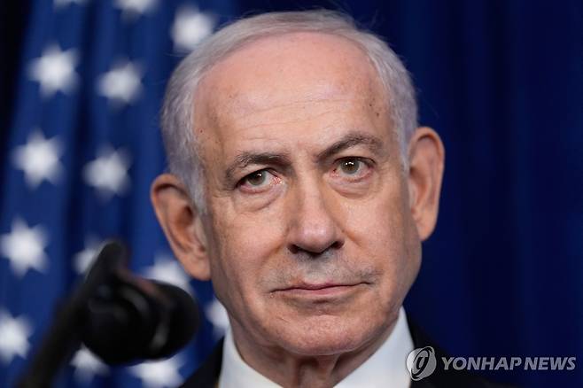 베냐민 네타냐후 이스라엘 총리 [AP=연합뉴스 자료사진. 재판매 및 DB 금지]