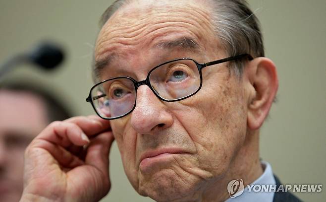 앨런 그린스펀 전 연준 의장  [AP 연합뉴스 자료사진 재판매 및 DB금지]