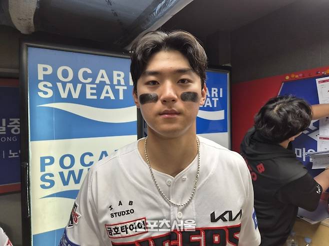 KIA 김도영이 17일 광주-기아 챔피언스 필드에서 열린 2026 KBO리그 정규시즌 LG전 승리 후 포즈를 취했다. 광주 | 김동영 기자 raining99@sportsseoul.com