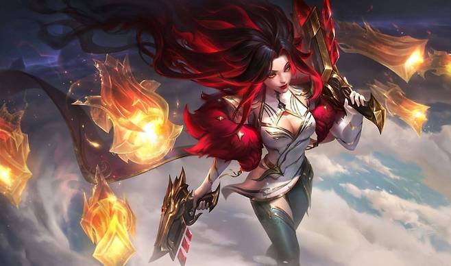 2025 롤드컵 MVP ‘구마유시’ 이민형의 미스 포츈 스킨 스플래시 아트. 사진 | 라이엇 게임즈