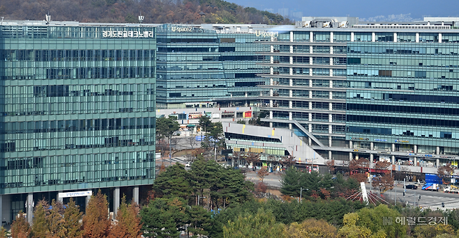 게임 업체들이 밀집한 경기 성남시 판교 지역 모습 [헤럴드DB]