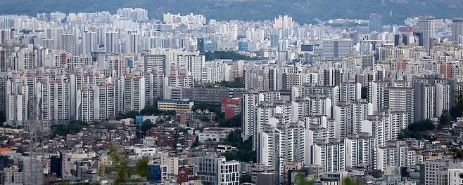 지난 21일 서울 도심 아파트 단지의 모습. 사진은 기사 내용과 무관함. 뉴시스