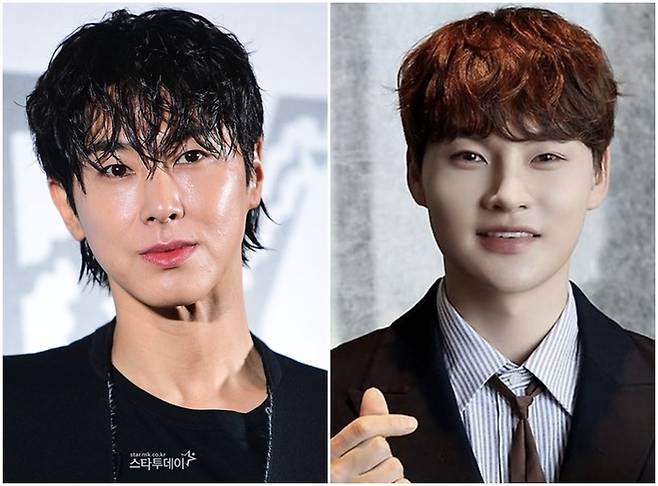 유노윤호, 박서진. 사진l스타투데이DB, 장구의신 엔터테인먼트