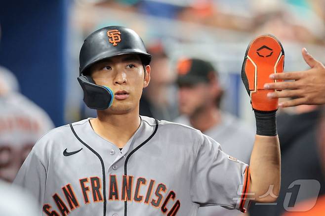 MLB 샌프란시스코 이정후. ⓒ AFP=뉴스1