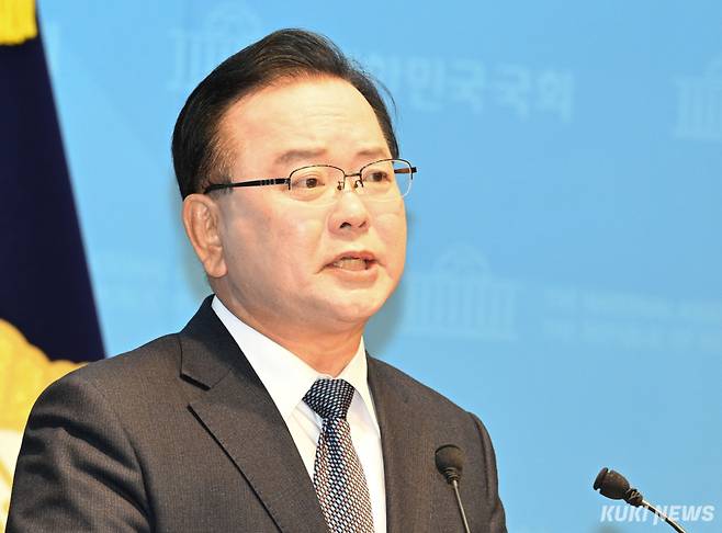 김부겸 전 국무총리. 쿠키뉴스 여론조사에서 김 전 총리는 범진보 차기 대선주자 선호도 10.6%를 기록해 김민석 국무총리에 이어 2위에 올랐다. 임은재 기자