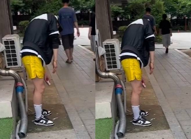 SNS에서 확산한 '수원 마약 좀비' 영상 속 30대 남성이 국립과학수사연구원 감정에서 마약 음성 판정을 받고 석방 조치됐다. /사진=인스타그램 갈무리