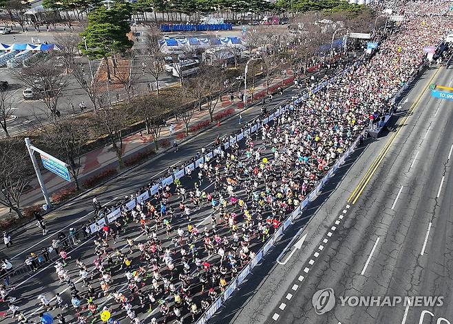 2026 대구마라톤. 기사와 직접 관련 없음. [연합뉴스 자료사진]