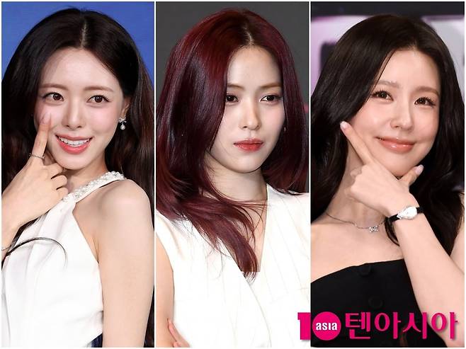 그룹 있지의 유나·류진, 아이들 미연이 각 공식 행사에 참석했다./사진-텐아시아DB