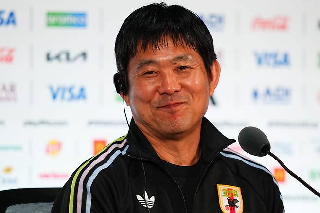 일본 축구대표팀 모리야스 하지메 감독. 사진=AP PHOTO
