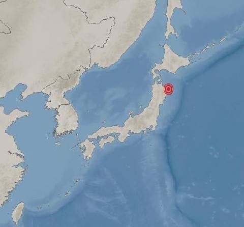 ▲ 일본 혼슈 북부 아오모리현서 규모 6.9 지진 [기상청 제공]