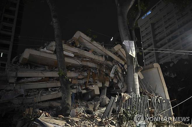 베네수엘라 연쇄 지진  [AFP=연합뉴스]