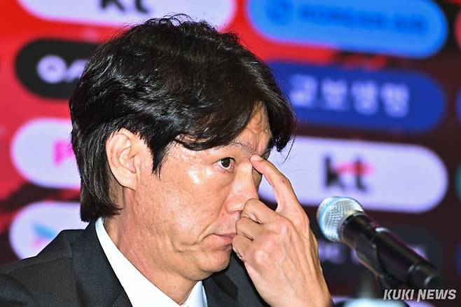홍명보 대한민국 축구대표팀 감독. 남동균 기자