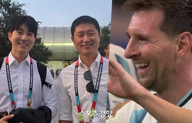 이영표 해설위원(왼쪽)과 남현종 캐스터가 28일 아르헨티나와 요르단의 2026 북중미 월드컵 조별리그 최종전을 생중계한다. KBS 제공