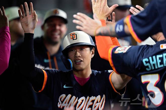 샌디에이고 파드리스 송성문. ⓒ AFP=뉴스1