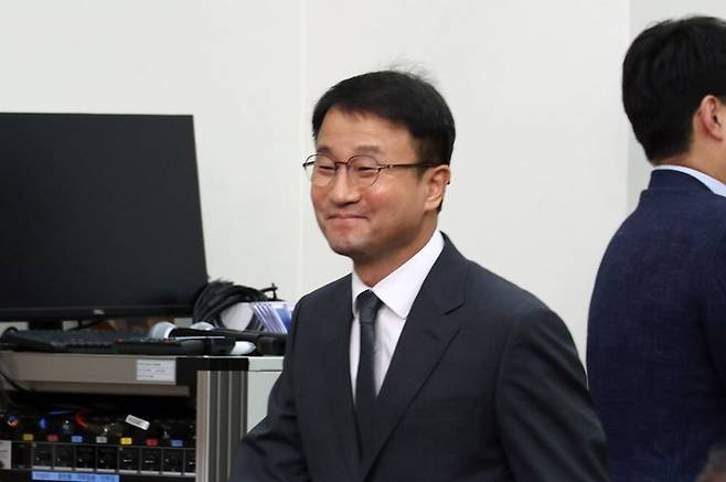 더불어민주당 한병도 당대표 대행이 29일 국회에서 열린 최고위원회의에 참석하고 있다. 사진=서동일 기자