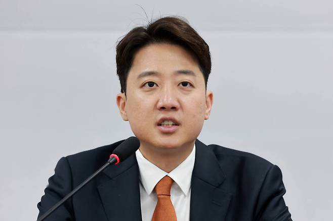 개혁신당 이준석 대표. 연합뉴스