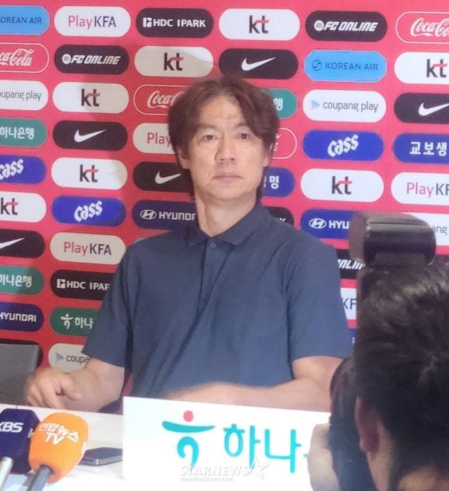 사퇴 홍명보 축구 국가대표팀 감독. /사진=박건도 기자