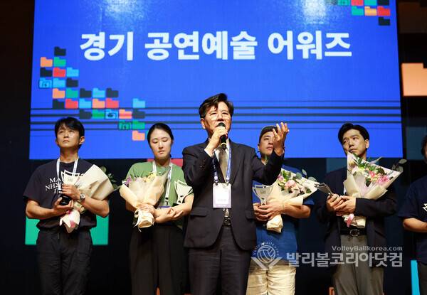 '다시 살린 경기예술' 경기아트센터 김상회 사장, "작품 널리 알릴 수 있어 감사".(사진=김경수 기자/ 2026. 6.28)