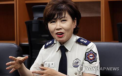 이오숙 신임 전남광주통합특별시 소방본부장 [연합뉴스 자료사진]