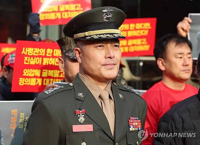 박정훈 전 해병대 수사단장(현 준장) [연합뉴스 자료사진]