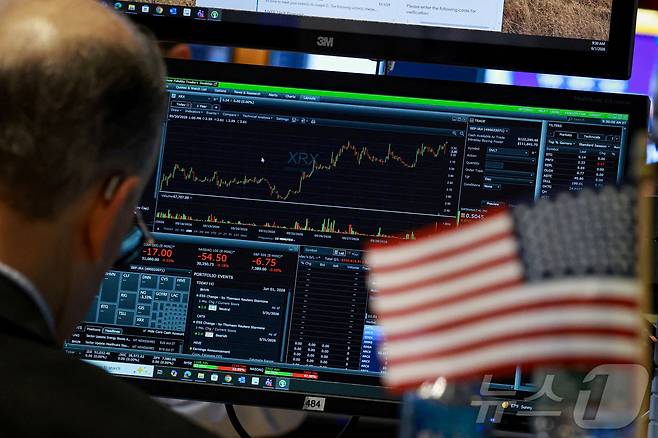 미국 뉴욕증권거래소(NYSE) <자료사진> ⓒ 로이터=뉴스1