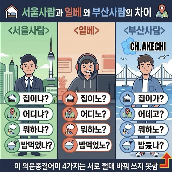 조국혁신당 조국 전 대표가 올린 일베 ‘노’와 사투리 ‘노’의 구별법.