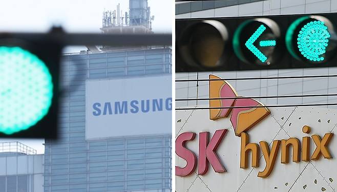 삼성전자와 SK하이닉스 [연합뉴스 자료사진]